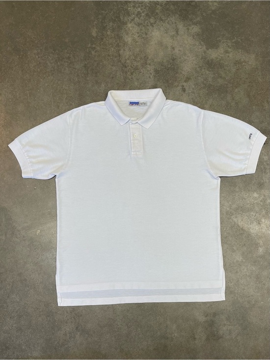 Levi's Other - Vintage 80s Levis Single Stitch White Polo Shirt XL